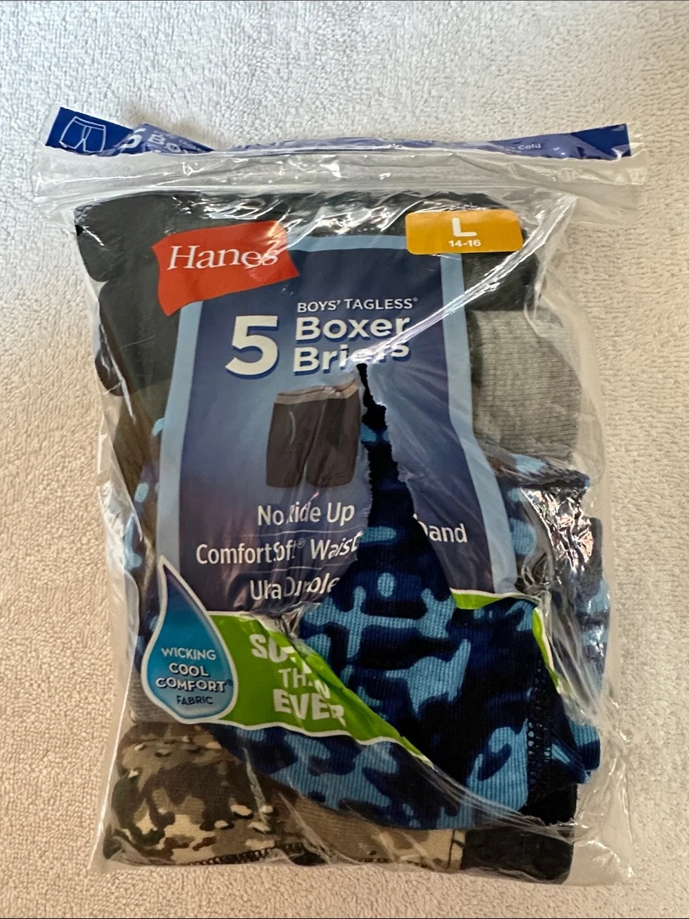 Hanes boys boxer briefs